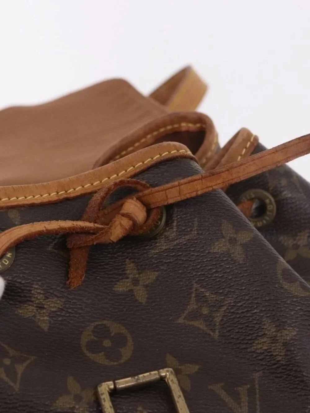 LOUIS VUITTON Monogram Montsouris MM Backpack M51136 LV Auth 186390